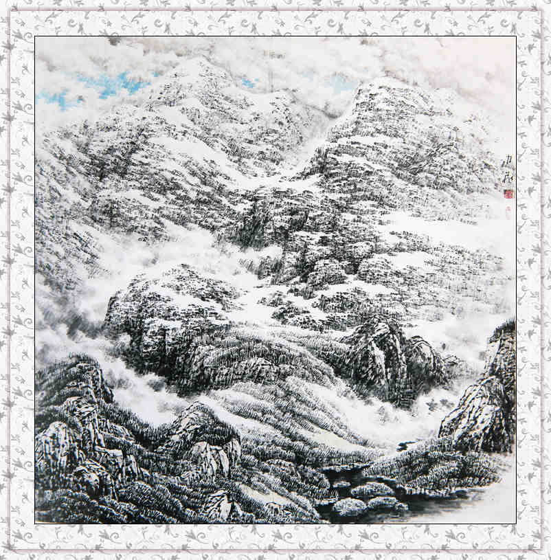 雪晴（國畫）楊力飛_副本_副本.jpg
